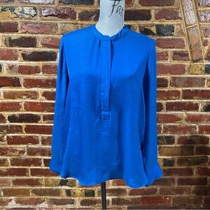 NICOLE by Nicole Miller Royal Blue Pullover, Size Large